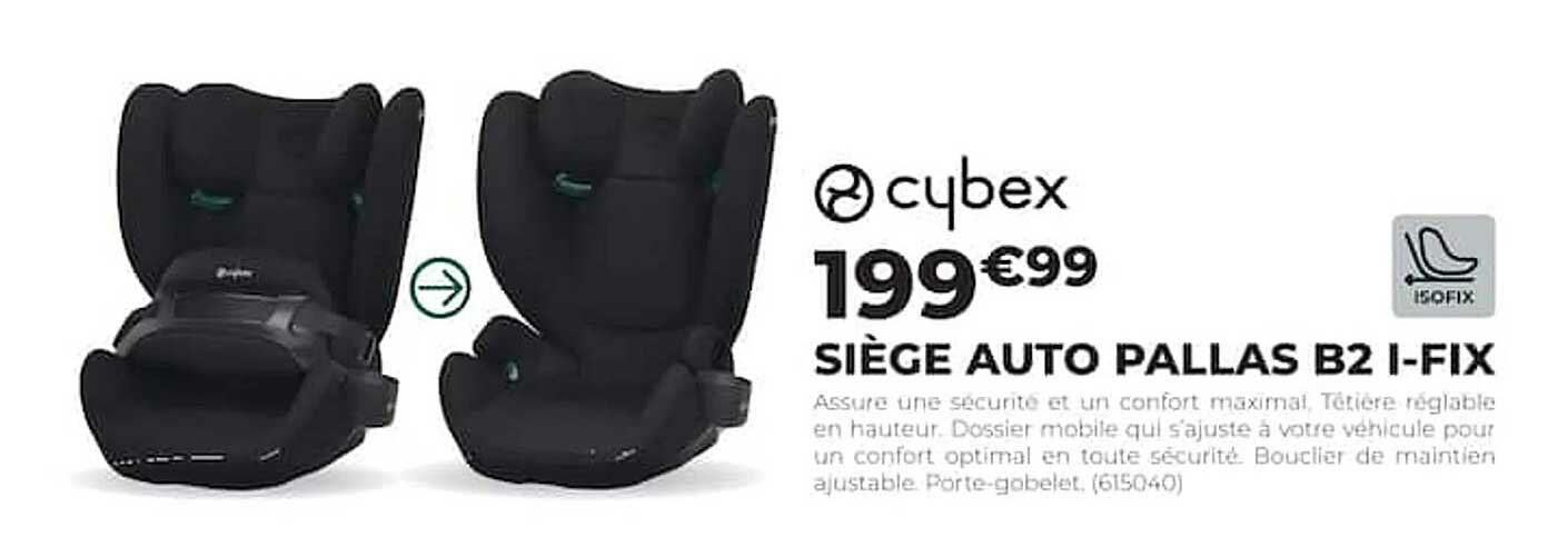 SIÈGE AUTO PALLAS B2 I-FIX