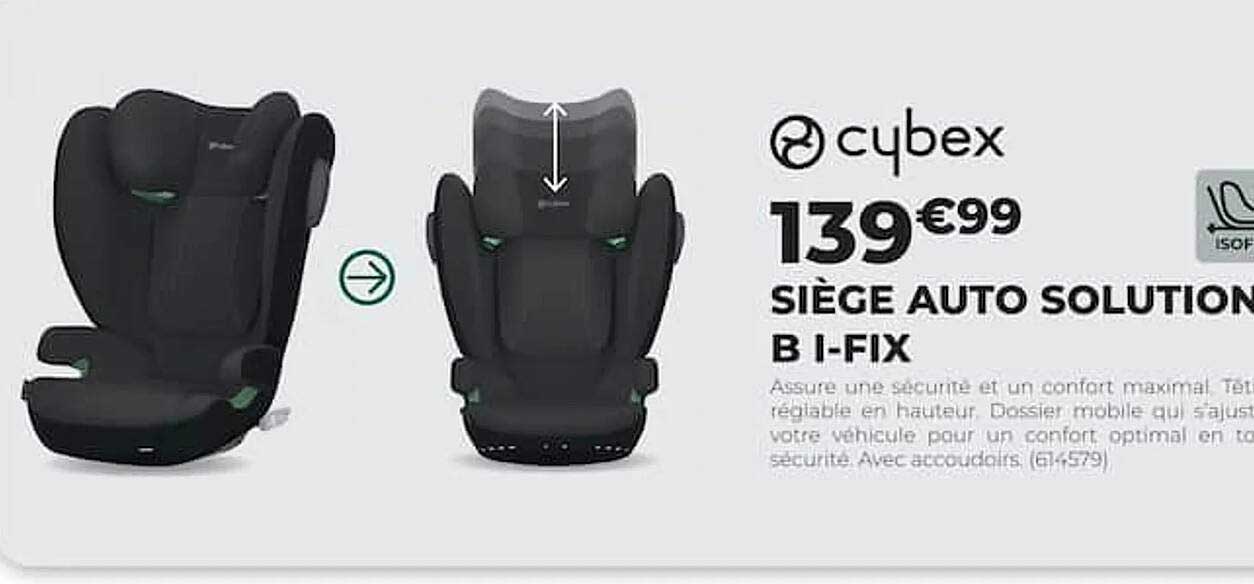 SIÈGE AUTO SOLUTION B I-FIX