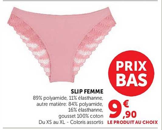 SLIP FEMME