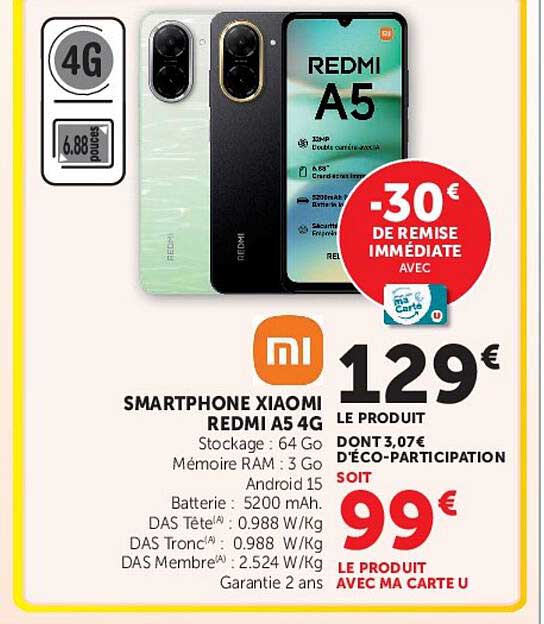 SMARTPHONE XIAOMI REDMI A5 4G