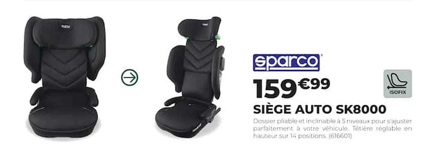 Sparco SIÈGE AUTO SK8000