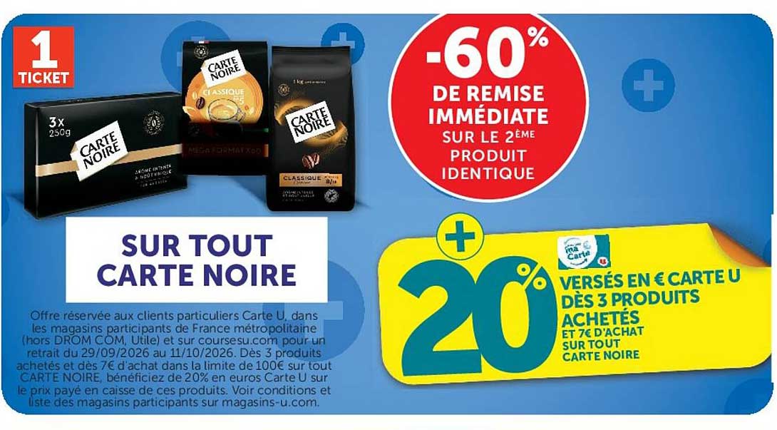 SUR TOUT CARTE NOIRE