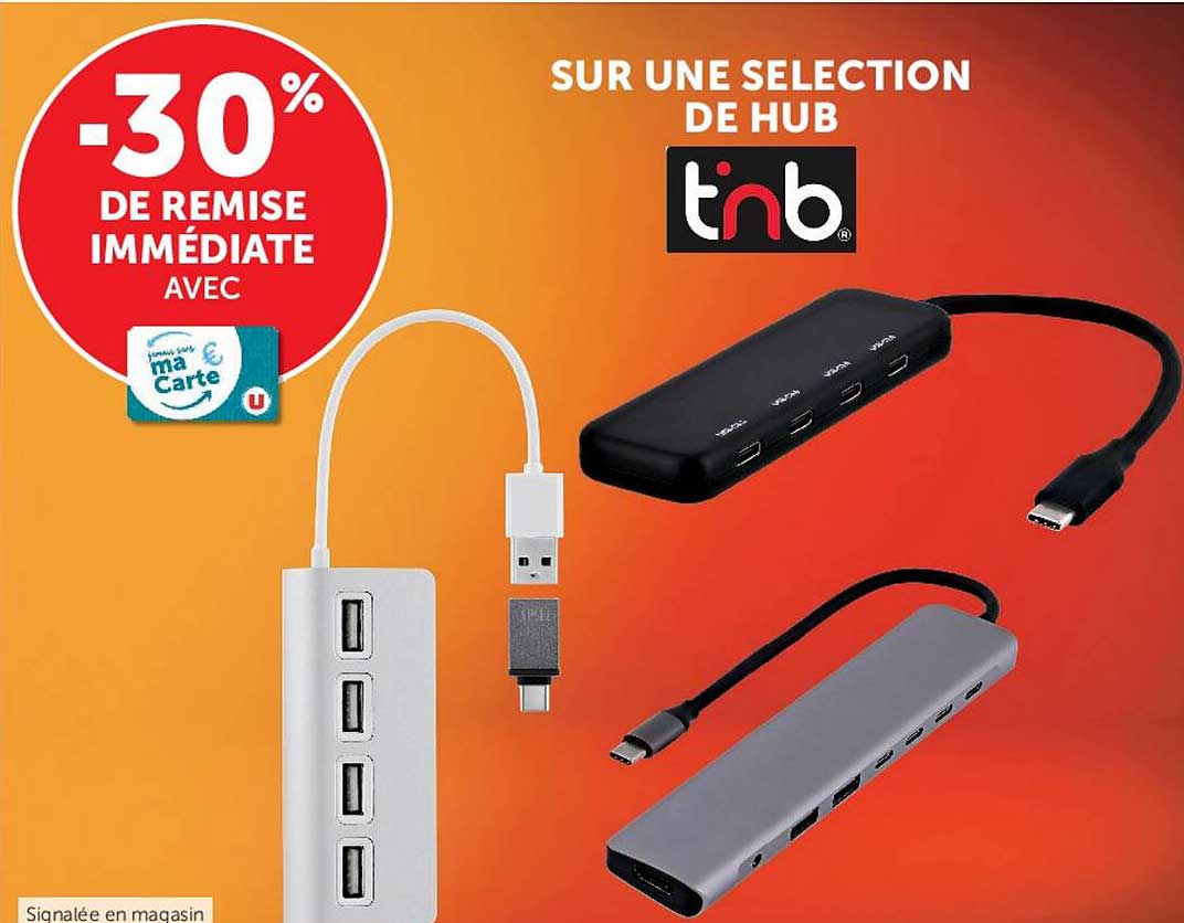 SUR UNE SELECTION DE HUB