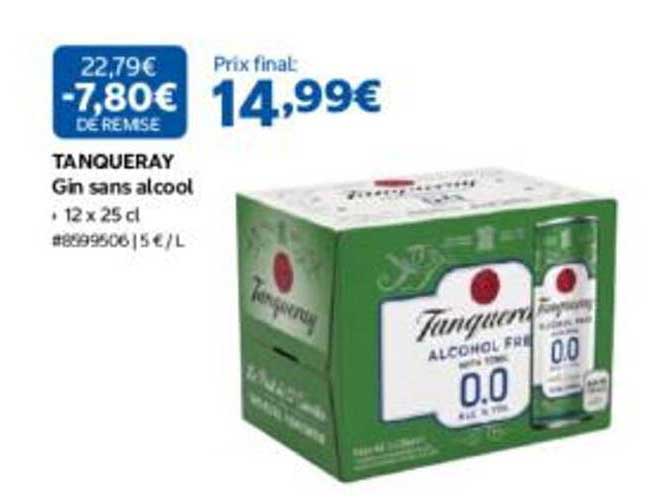 TANQUERAY Gin sans alcool
