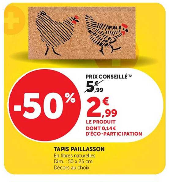 TAPIS PAILLASSON