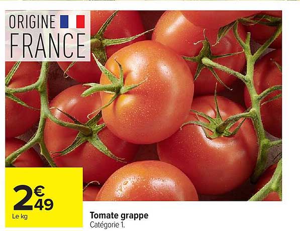 Tomate grappe
