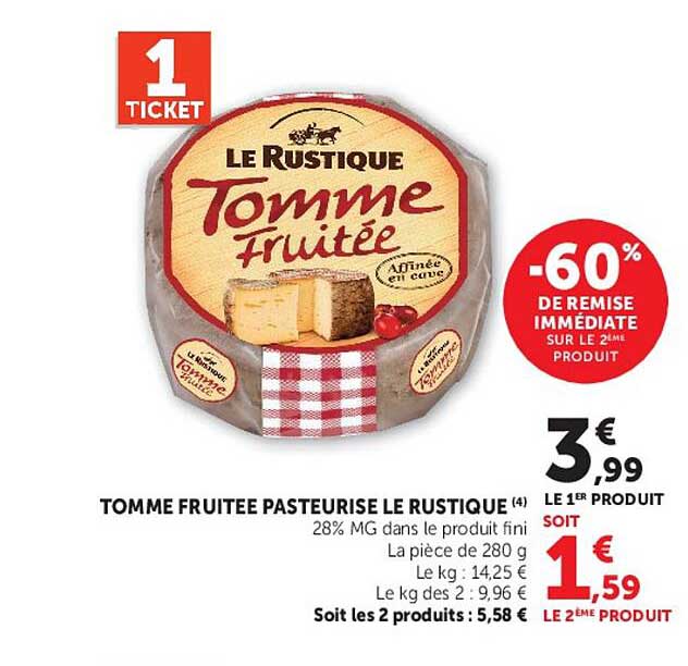 TOMME FRUITEE PASTEURISE LE RUSTIQUE (4)
