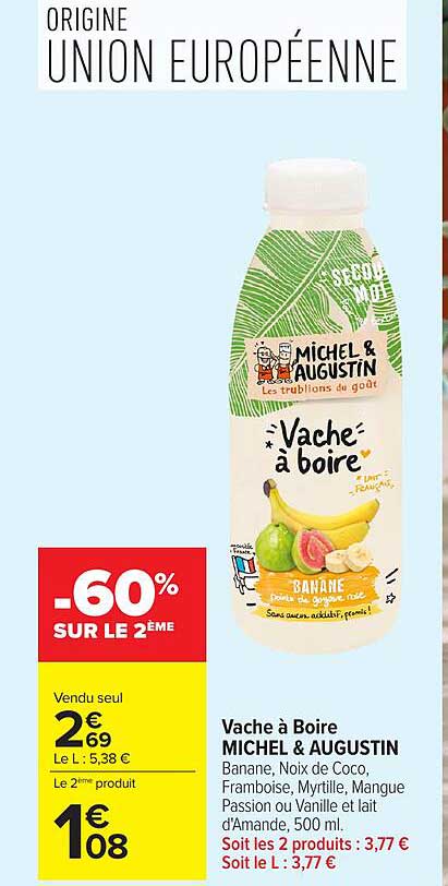 Vache à Boire MICHEL & AUGUSTIN