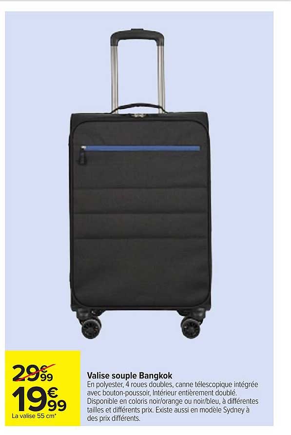 Valise souple Bangkok