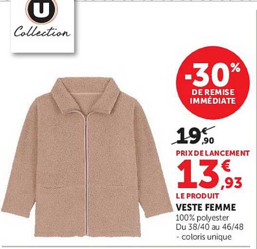 VESTE FEMME