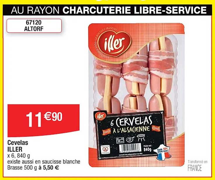 6 Cervelas à l'alsacienne