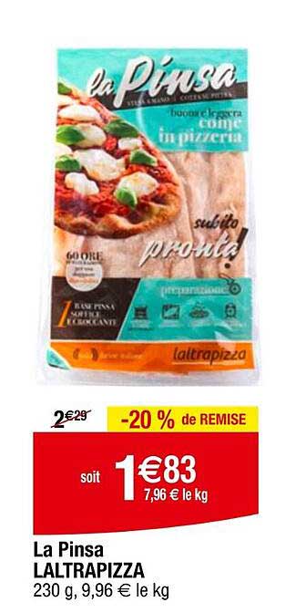 La Pinsa LALTRAPIZZA