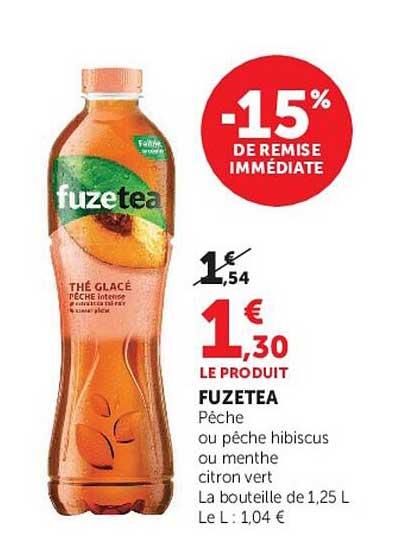 -15% DE REMISE IMMÉDIATE