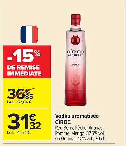 -15% DE REMISE IMMÉDIATE