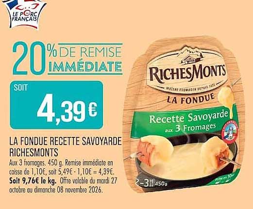 20% DE REMISE IMMÉDIATE
