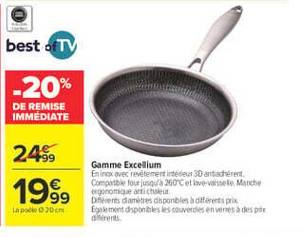 -20% DE REMISE IMMÉDIATE