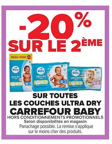 -20% SUR LE 2ÈME