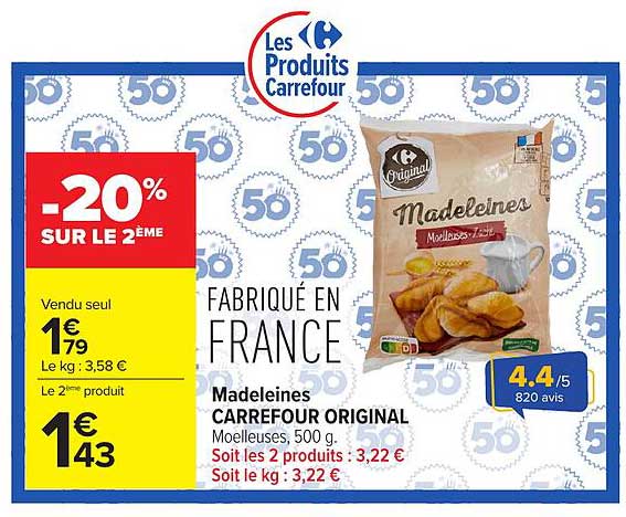 -20% SUR LE 2ÈME