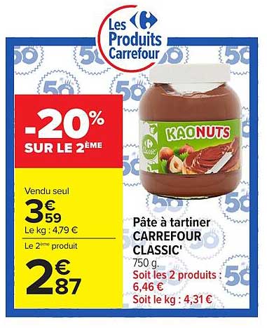 -20% SUR LE 2ème