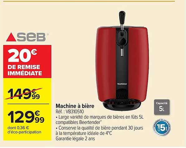 20€ DE REMISE IMMÉDIATE