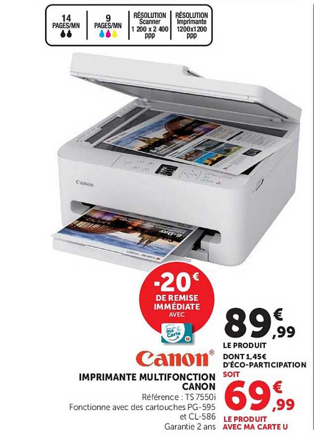 -20€ DE REMISE IMMÉDIATE AVEC ma carte U