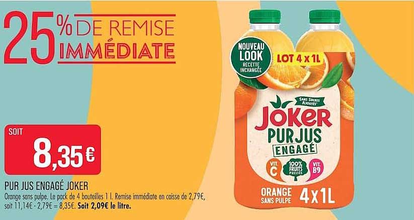 25% DE REMISE IMMÉDIATE