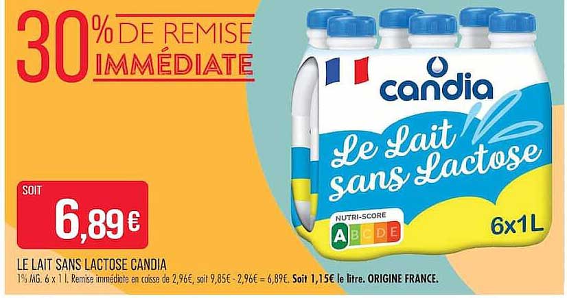 30% DE REMISE IMMÉDIATE