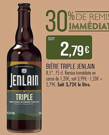 30% DE REMISE IMMÉDIATE