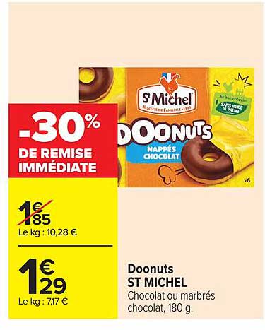 -30% DE REMISE IMMÉDIATE