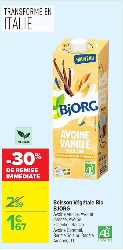 -30% DE REMISE IMMÉDIATE
