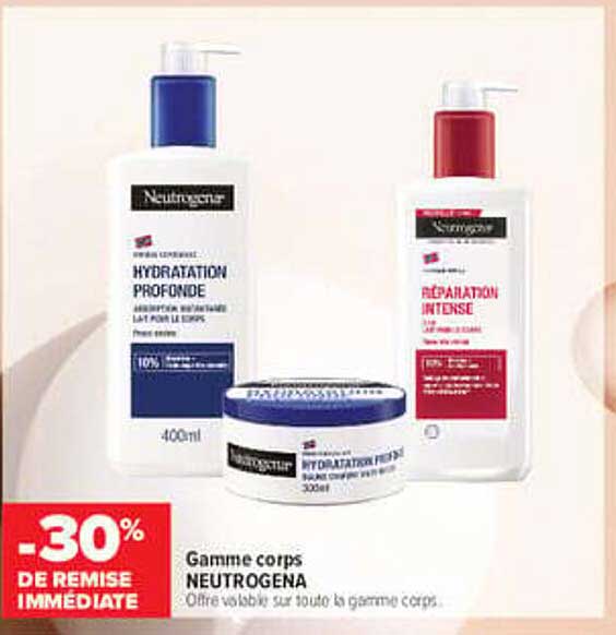 -30% DE REMISE IMMÉDIATE
