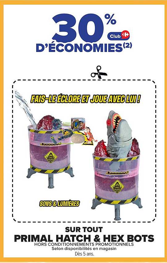 30% d'économies Club Carrefour