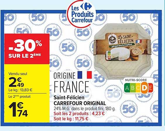-30% SUR LE 2ÈME