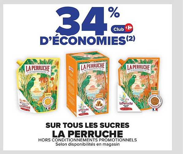 34% d’économies Club Carrefour