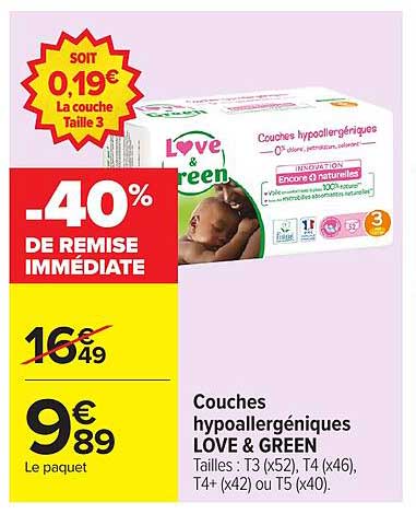 -40% DE REMISE IMMÉDIATE