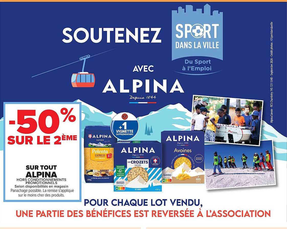 -50% SUR LE 2ÈME