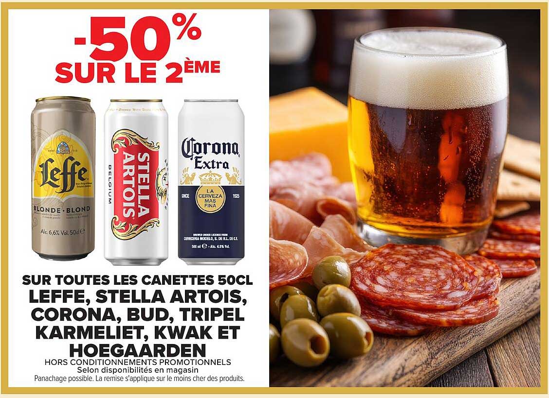 -50% SUR LE 2ÈME