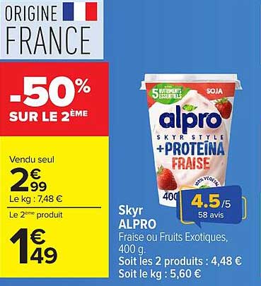 -50% SUR LE 2ÈME