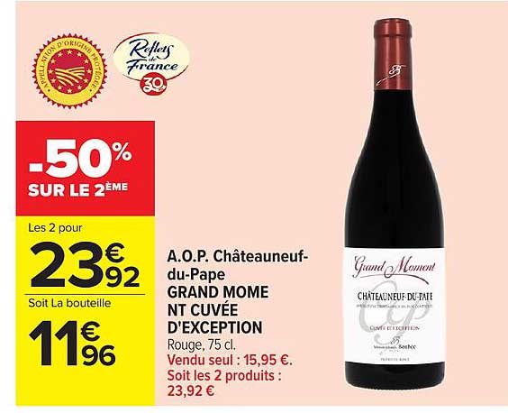 -50% SUR LE 2ÈME