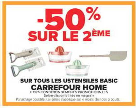 -50% SUR LE 2ÈME