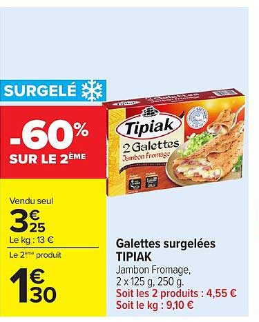 -60% SUR LE 2ème