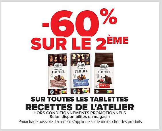 -60% SUR LE 2ÈME