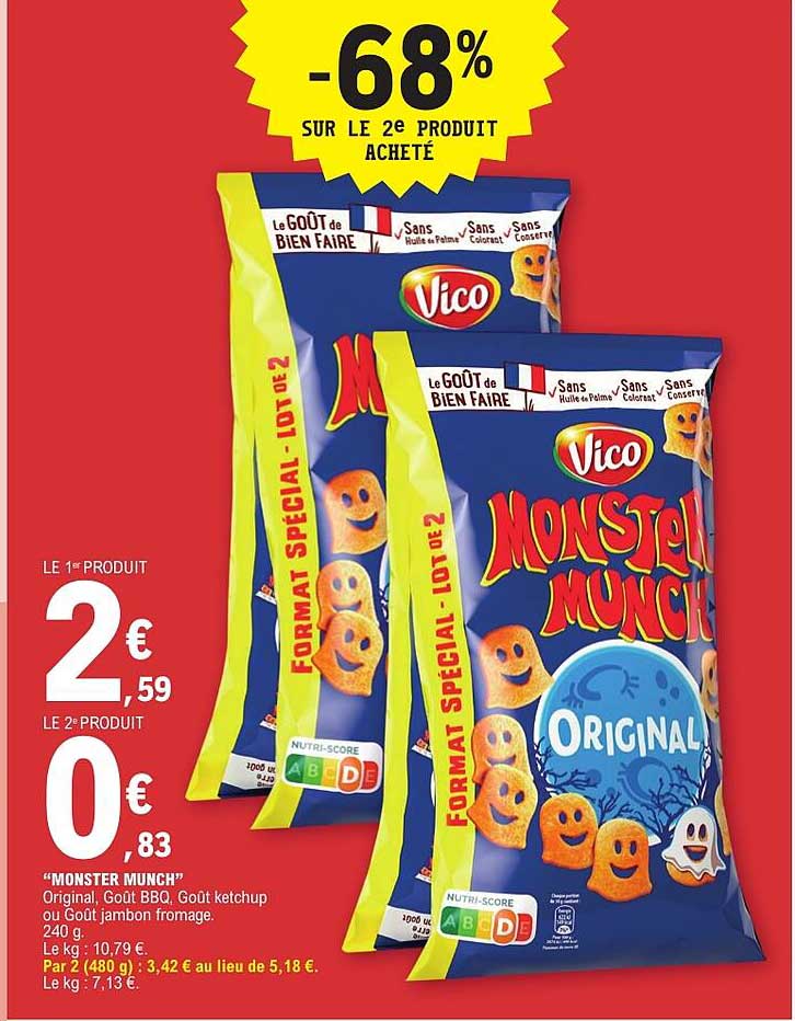 -68% SUR LE 2e PRODUIT ACHETÉ