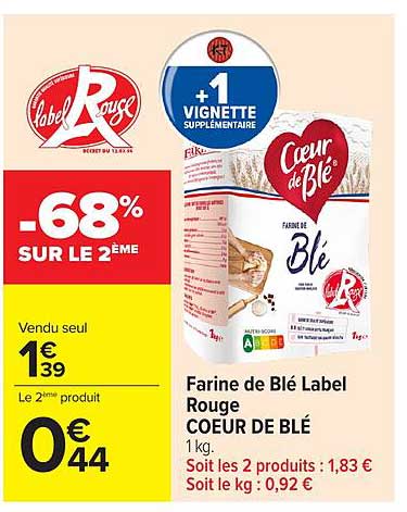 -68% SUR LE 2ÈME