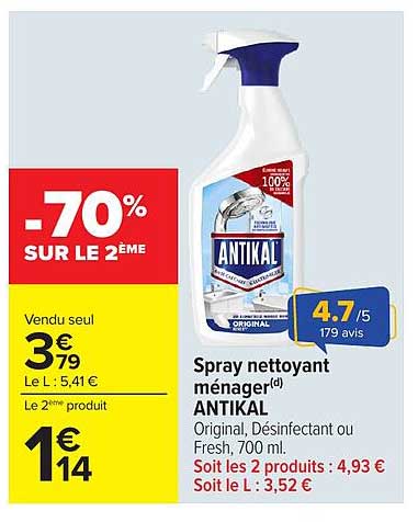 -70% SUR LE 2ÈME
