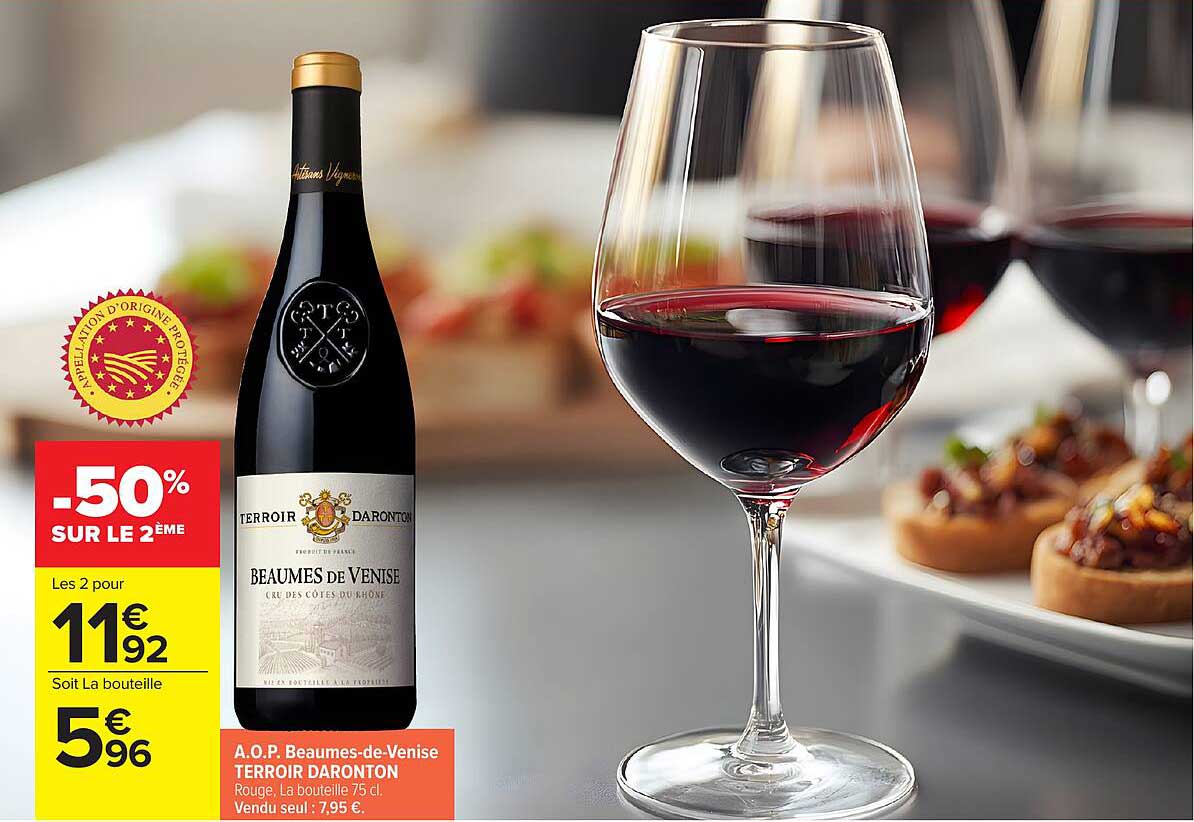 A.O.P. Beaumes-de-Venise TERROIR DARONTON
