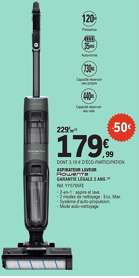 ASPIRATEUR LAVEUR ROWENTA