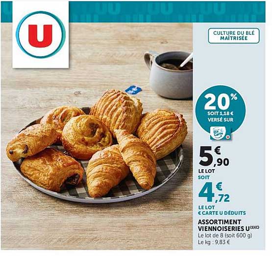 ASSORTIMENT VIENNOISERIES U
