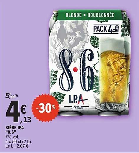 BIÈRE IPA “8.6”