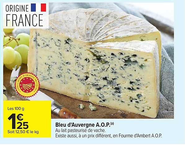 Bleu d'Auvergne A.O.P. (z)
